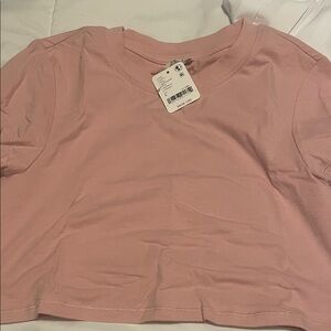 Free People Pink Crop Top